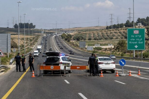 Man Critically Wounded in Route 40 Highway Shooting Near Kiryat Gat